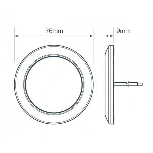 669c1d43-19b7-40e0-9d36-f79f8406785f-40379_4-1 Ultraflache LED Innenbeleuchtung | Chrom | 12v | warmweißes Licht | 7515C-WW – Bild 4