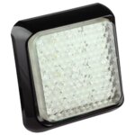 LED Rückfahrscheinwerfer mit schwarzem Rahmen | 12-24v | 40cm Kabel | 100WME