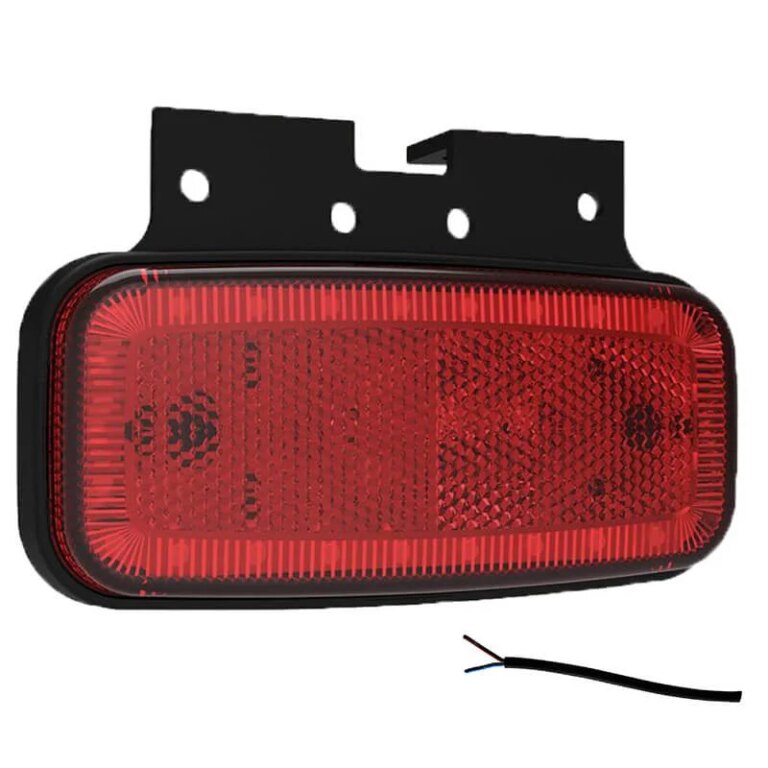 LED Positionsleuchte rot | 12-24v | 50cm Kabel | MV-1250R