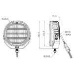 OZZ XR2 LED Fernscheinwerfer 7" | 88103 – Bild 4