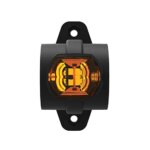 Links | LED Begrenzungsleuchte | kurzer Griff | 12-24v | 0,75mm². Stecker | M10BV-911RWA – Bild 3