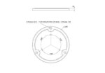 Montage-Ring für Rundumleuchten ø130 - 9 mm hoch | D14511 – Bild 2