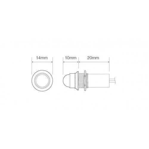 699a832c-2063-4db1-9960-2f5caef0e585-42043_3-1 LED Cockpit-Kontrollleuchte | weiß 24v | PLW-24 – Bild 3