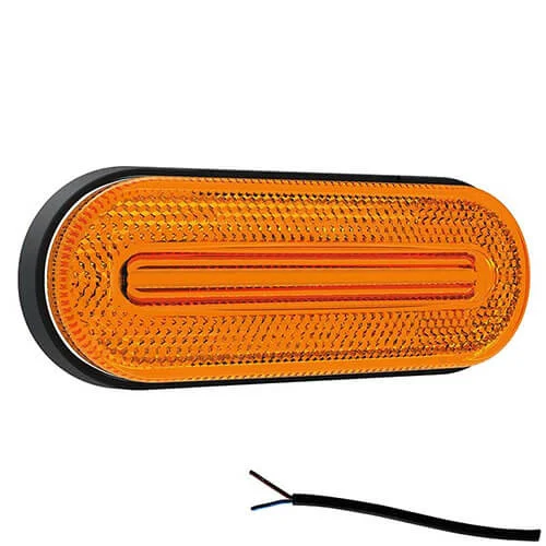 LED Positionsleuchte amber | 12-24v | 50cm Kabel | M10MV-700A