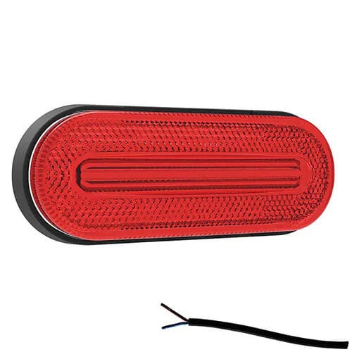 LED Positionsleuchte rot | 12-24v | 50cm Kabel | M10MV-700R