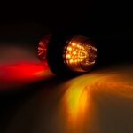 LED dunkle Begrenzungsleuchte links, abgewinkelter Griff, 12-24v, 50cm Kabel – Bild 4