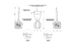 LED Begrenzungsleuchte rechts rot-weiß 12-24v 50cm Kabel | MB-4602RW – Bild 2