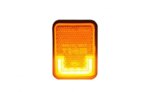 LED Positionsleuchte Neon amber mit Bügel | 12-24v | 50cm. Kabel | MV-3500A – Bild 3