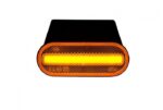 LED Positionsleuchte amber mit Bügel | 12-24v | 50cm. Kabel | MV-5050A – Bild 2