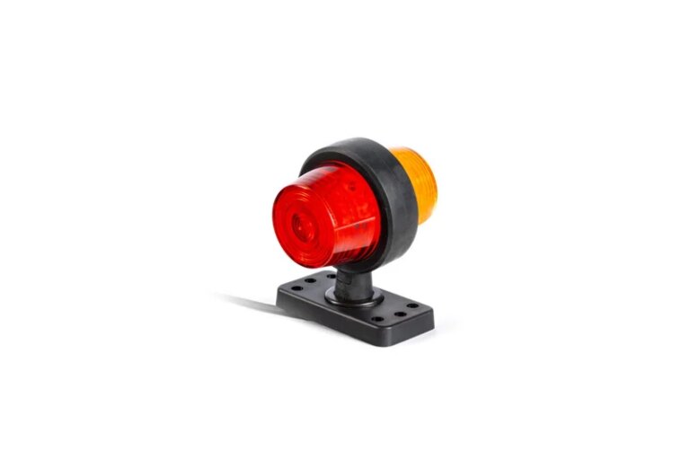 LED Begrenzungsleuchte rot-amber 12-24v 45cm Kabel