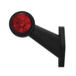 Links | LED Begrenzungsleuchte | abgewinkelter Griff | 12-36v | 1,5mm². Stecker | M10BV-321RW – Bild 2