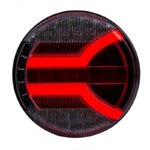 LED Rücklicht mit dynamischem Blinklicht | 12-24v | 150cm. Kabel | V14C4-140D – Bild 2