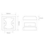 LED Rücklicht mit schwarzem Rand | 12-24v | 40cm Kabel | 100BSTIME – Bild 2