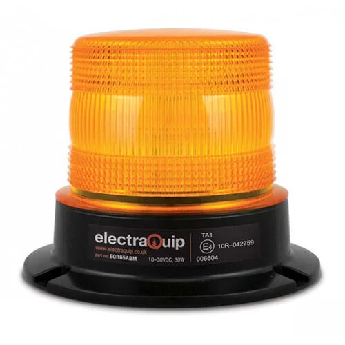 ALU LED Rundumleuchte amber | 10-30v | R10 | R65 | EQR65ABM