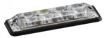 LED Blitzer 4 LEDs | R10 | slimline | weiß 10-30v | SLED4DVW