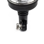 LED R65 Rundumleuchte amber mit klarer Linse | 12-24v | DIN-Sockel | S07ZL602AC – Bild 3