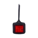 LED Begrenzungsleuchte rechts rot-weiß-amber 12-24v 50cm Kabel | MB-4601RW