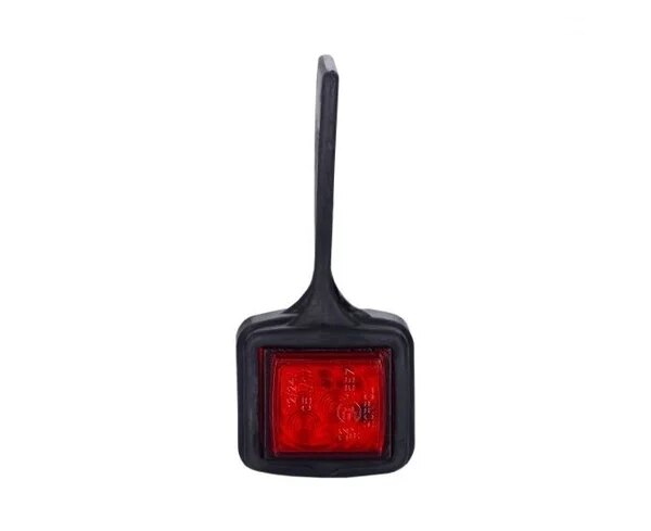 LED Begrenzungsleuchte rechts rot-weiß-amber 12-24v 50cm Kabel | MB-4601RW