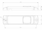 LED Umrissleuchte amber | 12-24v | 1.5mm. Stecker | M10MV-196A – Bild 4