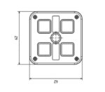 Mini Controller 4-Funktionen Universell 12-24v 300cm Kabel | CTRL-Mini – Bild 2