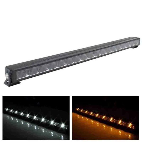 LED bar Spartan mit amber oder weißen Positionslichtern 14.400 Lumen | LD5-128128