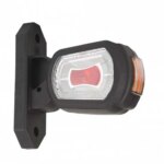 LED Begrenzungsleuchte rechts rot-weiß-amber 12-24v 50cm Kabel | MB-2702RWA