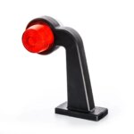 LED Begrenzungsleuchte rechts rot-weiß 12-24v 30cm Kabel