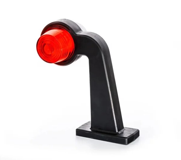 LED Begrenzungsleuchte rechts rot-weiß 12-24v 30cm Kabel