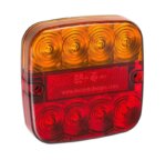 LED kompaktes Rücklicht mit kent.verl. 24V 0.5m. Kabel | 99ARLM