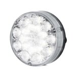LED-Rückfahrlicht rund, transparente Linse 12-24v 50cm Kabel | VC-5410 – Bild 2