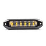 LED Blitzer amber | 12-24v | 2m Kabel | SF-6500A – Bild 2