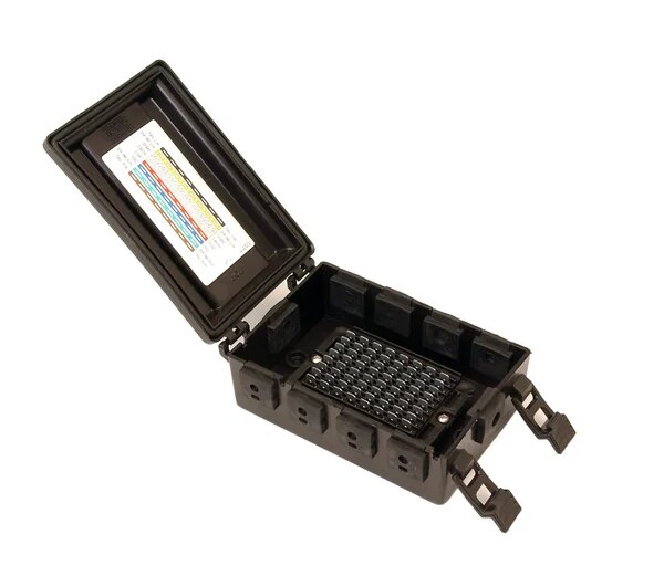 Anschlusskasten niedriges Modell 8x Eingang IP54