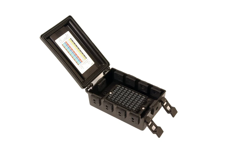 Anschlusskasten niedriges Modell 8x Eingang IP54