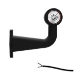 Links | LED Begrenzungsleuchte mit abgewinkeltem Griff | 12-24v | 20cm. Kabel | M10BV-601RW