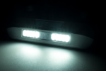 LED Arbeitsscheinwerfer + amber R65 Blitzer, 4000K, weißes Gehäuse 12-24v | WFF-1210WA – Bild 5