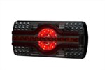 Links | LED Neon Rücklicht mit Kennzeichenleuchte | 12-24v | 2.0m Kabel | VC-3651 – Bild 2
