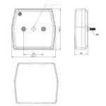 Vordere Blinkleuchte mit Positionsleuchte | 12v | 5-PIN Bajonett | VK-2240B5 – Bild 3
