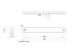 LED Umrissleuchte amber | 12-24v | 50cm Kabel | M10MV-800A – Bild 2