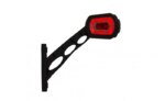 LED Begrenzungsleuchte rechts rot-weiß 12-24v 50cm Kabel | MB-2762RWA – Bild 2
