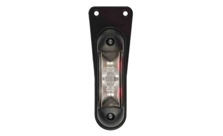 LED Begrenzungsleuchte links rot-weiß 12-24v 50cm Kabel | MB-5350RW