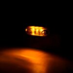 LED Positionsleuchte amber 12-24v 50cm Kabel – Bild 2