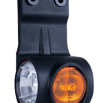 LED Begrenzungsleuchte links rot-weiß-amber 12-24v 60cm Kabel