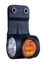 LED Begrenzungsleuchte links rot-weiß-amber 12-24v 60cm Kabel