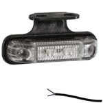 LED Positionsleuchte rot | 12-24v | 50cm Kabel | M10MV-550R