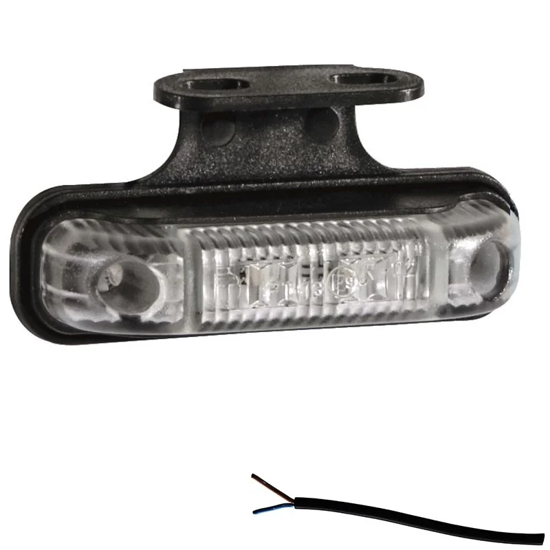 LED Positionsleuchte rot | 12-24v | 50cm Kabel | M10MV-550R