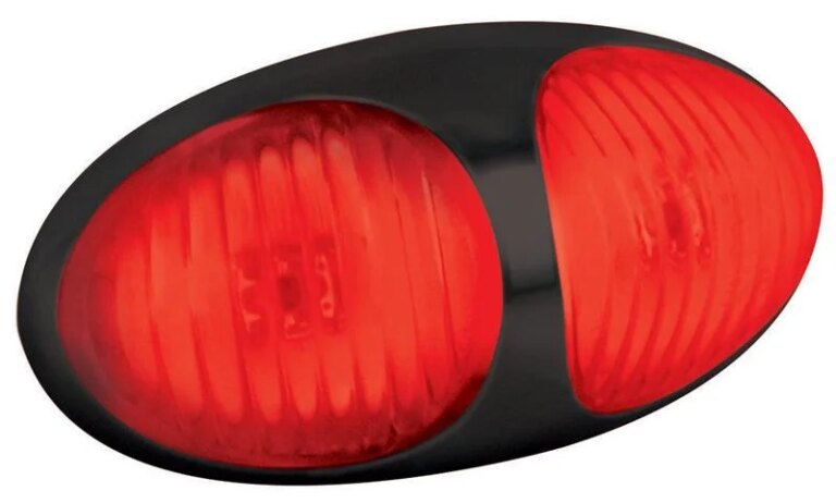 LED Positionsleuchte rot | 12-24v | 10cm Kabel | 37RM2P