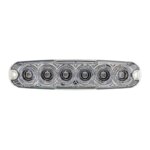LED Nebelscheinwerfer ultrakompakt | 12-24v | 25cm. Kabel | 12FM – Bild 3