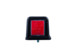 LED Oberlampe rot 12-24v, 30cm Kabel – Bild 2