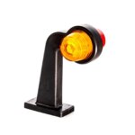 LED Begrenzungsleuchte links rot-amber 12-24v 30cm Kabel