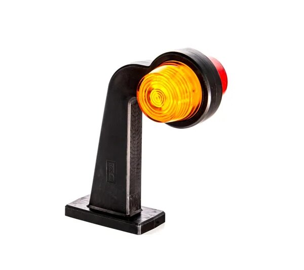 LED Begrenzungsleuchte links rot-amber 12-24v 30cm Kabel